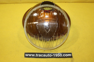 VERRE DE PHARE SEV MARCHAL EQUILUX 128 D/150mm...SIMCA 1000