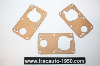 LOT DE 2 JOINTS MEILLIOR DE CARBURATEUR SOLEX 32 PBISA...PEUGOT 204...