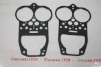 LOT DE 2 JOINTS MEILLIOR DE CARBURATEUR SOLEX 32 TMMIA...PEUGEOT 10...