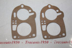LOT DE 2 JOINTS DE CARBURATEUR SOLEX 32 PBIC...TRACTION 203 403 FREGATE ARONDE