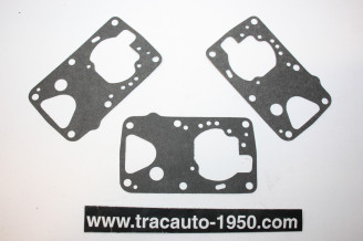 3 JOINTS DE CUVE DE CARBURATEUR SOLEX 32/35 PBISA...PEUGOT 204 304
