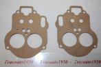 LOT DE 2 JOINTS POUR CARBURATEUR WEBER 24/32 DDC...CITROEN DS19 83c...