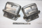 PAIRE DE PIPES D'ADMISSION pour CARBURATEURS WEBER 36 IDF...ALFASUD Ti  voir descriptif