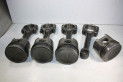 JEU DE 4 PISTONS + BIELLES mot 1070/1275cm3...AUSTIN MINI 1960-1995 voir descriptif