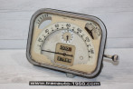 COMBINE BLOC COMPTEUR OS 6V 150km/h BEIGE...CITROEN TRACTION 7/11CV 1950/1952