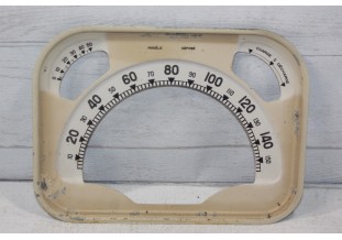 FACADE DE COMBINE BLOC COMPTEUR JAEGER 6V 150km/h...CITROEN TRACTION 11CV après 1952