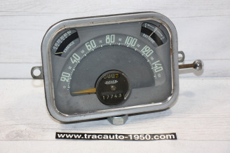 COMBINE BLOC COMPTEUR JAEGER 6V 150km/h...CITROEN TRACTION 11CV après 1952