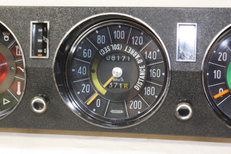 COMBINE BLOC COMPTEUR JAEGER 200 km/h 12V...CITROEN ID DS aprés 1969