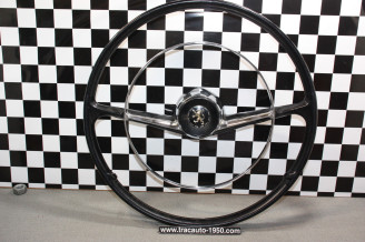 VOLANT QULLERY M576 2 BRANCHES Ø 420mm AVEC CERCLO KLAXON...PEUGEOT 404