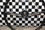 VOLANT QULLERY M576 2 BRANCHES Ø 420mm AVEC CERCLO KLAXON...PEUGEOT 404