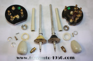 KIT DE REPARATION DE COMMODO COMBINE GRIS GELBON...PANHARD DB voir descriptif