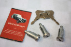 JEU DE BARILLETS DE SERRURE DE PORTE RENAULT 7700912442...RENAULT R4 R6 R12 R15