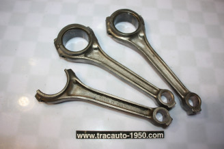 JEU DE 3 BIELLES A COUSSINETS CITROEN D121-10a MOTEUR 11 D...CITROEN TRACTION 11CV