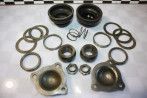 LOT DE PIECES DE PIVOT INFERIEUR D'ESSIEU AVANT...CITROEN TRACTION 11CV