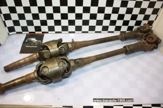 PAIRE DE TRANSMISSIONS AVANTS D/G COMPLETES...CITROEN TRACTION 11B