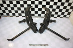 PAIRE DE SUPPORTS DE PARE CHOC ARRIERE...CITROEN ID DS