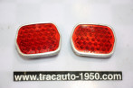PAIRE DE CATADIOPTRES VERRE ENCASTRES AR D/G TPV456F...CITROEN DS ts modèles