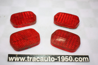 LOT DE CATADIOPTRES ENCASTRES AR D/G SEIMA 2014...CITROEN DS ts modèles SAUF PALLAS