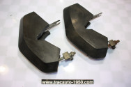 PAIRE DE BUTOIRS DE PARE CHOC AVANT D/G SACRED...CITROEN CX 2000 2200