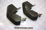 PAIRE DE BUTOIRS DE PARE CHOC AVANT D/G SACRED...CITROEN CX 2000 2200
