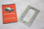 PLAQUE D'INDICATION DES VITESSES SUR TABLEAU DE BORD...CITROEN TRACTION 11CV
