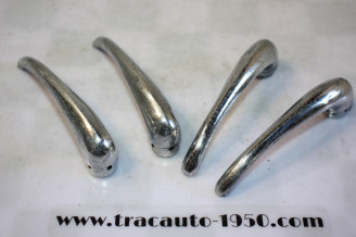 JEU DE 4 POIGNEES INTERIEURES DE PORTES...CITROEN TRACTION 11CV 15/6
