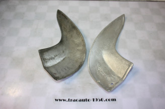 PAIRE D'ENJOLIVEURS ROBRI 233 D'AILES AVANTS D/G...CITROEN 2CV TS MODELES
