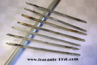 LOT DE BAGUETTES DE TABLEAU DE BORD...CITROEN TRACTION 11CV 15/6 1950/52
