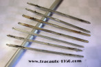 LOT DE BAGUETTES DE TABLEAU DE BORD...CITROEN TRACTION 11CV 15/6 1950/52
