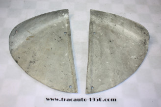 PAIRE D'ENJOLIVEURS DE SABOTS D'AILES SINTI AV D/G....CITROEN TRACTION 7 11 15/6