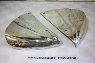 PAIRE D'ENJOLIVEURS DE SABOTS D'AILES SINTI AV D/G....CITROEN TRACTION 7 11 15/6