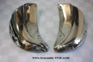 PAIRE D'ENJOLIVEURS AXO/SINTI DE SABOTS D'AILES AR D/G....CITROEN TRACTION 7 11 15/6