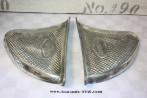 PAIRE D'ENJOLIVEURS DE SABOTS D'AILES SPEED AV D/G....CITROEN TRACTION 7 11 15/6