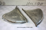 PAIRE D'ENJOLIVEURS DE SABOTS D'AILES SPEED AV D/G....CITROEN TRACTION 7 11 15/6