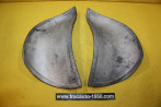 PAIRE D'ENJOLIVEURS DE SABOTS D'AILES AR D/G AXO 810...CITROEN TRACTION 7 11 15/6