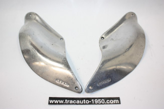 PAIRE D'ENJOLIVEURS DE SABOTS D'AILES ARRIERES D/G...CITROEN TRACTION 11CV FAMILIALE