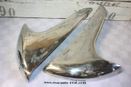 PAIRE D'ENJOLIVEURS ROBRI 223 D'AILES AVANTS D/G...CITROEN TRACTION 11CV 15/6