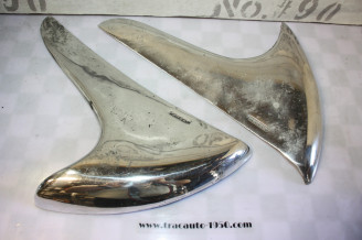 PAIRE D'ENJOLIVEURS ROBRI 223 D'AILES AVANTS D/G...CITROEN TRACTION 11CV 15/6