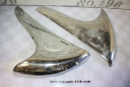PAIRE D'ENJOLIVEURS ROBRI 223 D'AILES AVANTS D/G...CITROEN TRACTION 11CV 15/6