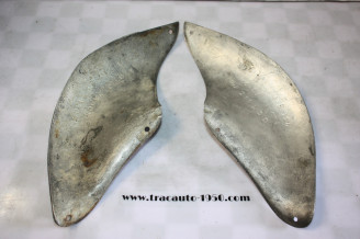PAIRE D'ENJOLIVEURS ROBRI 216 E3 D'AILES ARRIERES D/G ROUES PILOTES...CITROEN TRACTION 11CV FAMILIALE