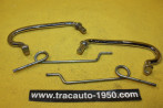 JEU DE 2 POIGNEES DE CAPOT AVANT...CITROEN TRACTION 7 11 15/6