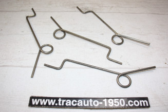 LOT DE RESSORTS DE RAPPEL DES POIGNEES D'ATTACHE CAPOT...CITROEN TRACTION 11CV 15/6 av 1946