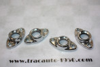 JEU DE 4 EMBASES OU COLLERETTES DE PORTES EXTERIEURES...CITROEN TRACTION 11CV 15/6
