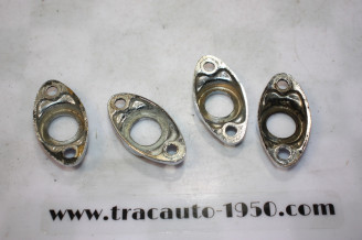 JEU DE 4 EMBASES OU COLLERETTES DE PORTES EXTERIEURES...CITROEN TRACTION 11CV 15/6