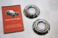 JEU DE 2 COLLERETTES DE POIGNEES DE PORTES INTERIEURES...AUTOS ANCIENNES DIVERS