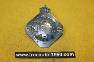 BADGE OU ECUSSON CLUB DE CALANDRE ANWB....AUTOMOBILES CLUB ROYAL PAYS BAS