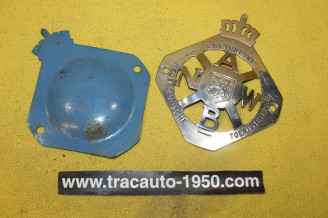 BADGE OU ECUSSON CLUB DE CALANDRE ANWB....AUTOMOBILES CLUB ROYAL PAYS BAS