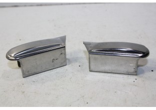 PAIRE D'ENJOLIVEURS DE CHARNIERES DE CAPOT AV D/G...CITROEN AMI 6