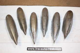 JEU DE 6 BANANES DE PARE CHOC...CITROEN TRACTION 7/11CV 15/6