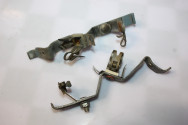 PAIRE DE PLATINES DE FEUX ARRIERES D/G...CITROEN 2CV 1964/70